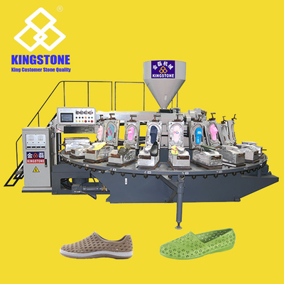 Plastic Roterende het Maken Machine voor pvc-Schoenen/de Gemakkelijke Verrichting van Sandals
