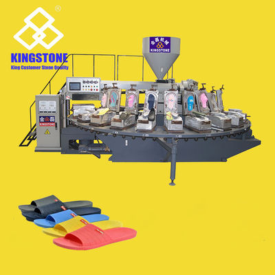 Automatische roterende sandalen die machine maken 24 Station lucht blazen