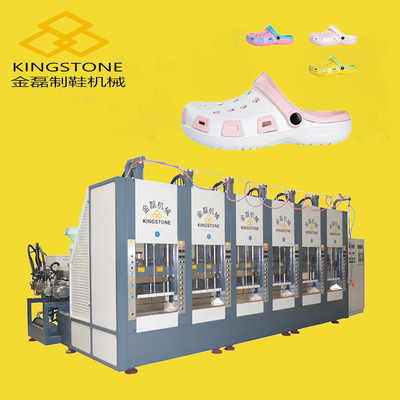 Tuin EVA Footwear Machine 6 Post Directe Injectie
