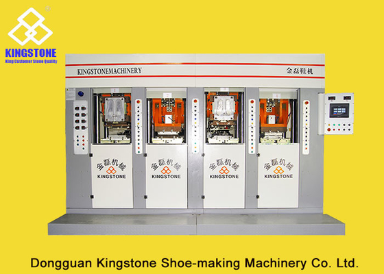 Statische diatype PVC/Tpr Outsole Machine van het Injectieafgietsel 4 posten 2 injecteurs