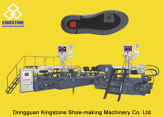 Het Afgietselmachine van de voetbalschoenen Enige Injectie, Schoen Enige het Maken Machine 150-180 Paren/Uur