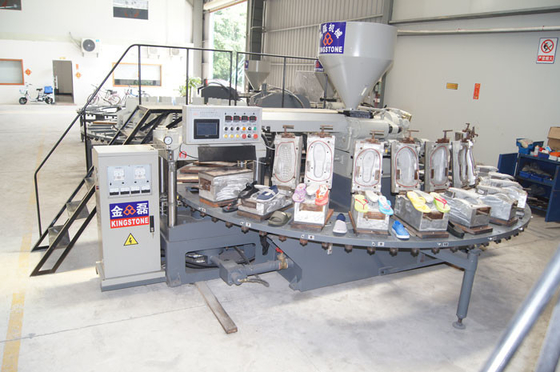 120-200 het Sandelhoutpantoffel die van de dame van paren/Uur pvc tot Machine maken de Enige Blazende Machine van de Kleurenlucht