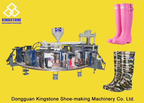 12 posten 1/2 de Injectie van de Kleurenlaars het Vormen Machine, Gumboots die Machine maken