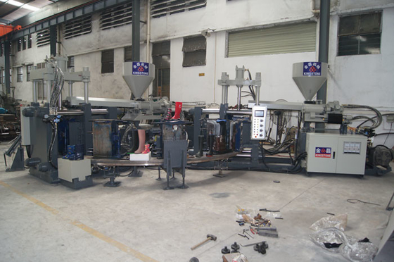 1/2 van de Landbouwersboots injection moulding van Kleuren volledig Automatische pvc de Machinelaars die Machine maken