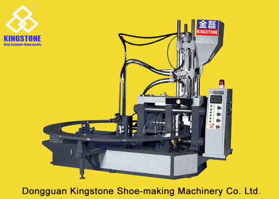 Verticale het Schuiminjectie van Schroefpvc het Vormen Machine, Plastic Chappal die Machine maken