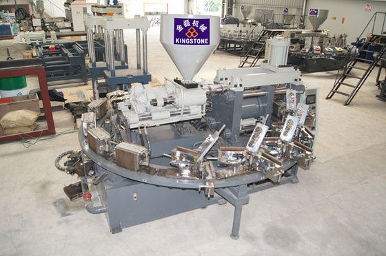 Enige sandals die van de de Geleischoen van Kleurendames de Snelheid van de Machines10cm/s Injectie vervaardigen