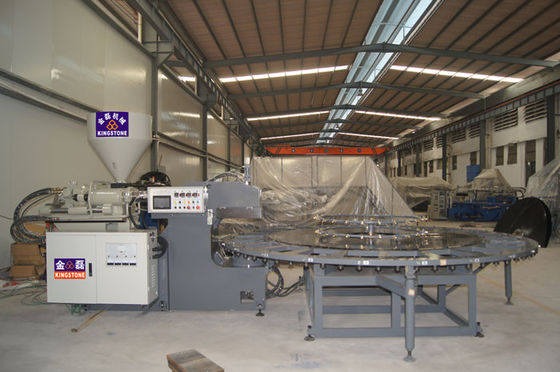 24 de Injectie van de postenbinnenzool Roterende het Vormen Machine voor Lage Hoge Hielschoenen