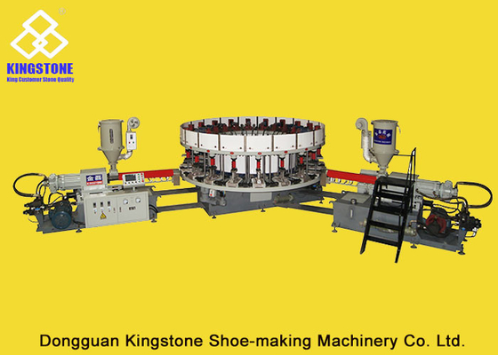 Automatische Schoen Duurzame Machine, de Enige Machine van het de Directe Injectieafgietsel van Pvc