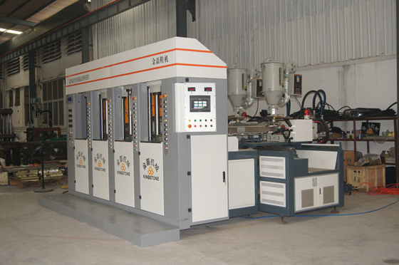 Statische diatype PVC/Tpr Outsole Machine van het Injectieafgietsel 4 posten 2 injecteurs