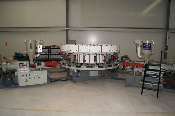 Automatische Schoen Duurzame Machine, de Enige Machine van het de Directe Injectieafgietsel van Pvc