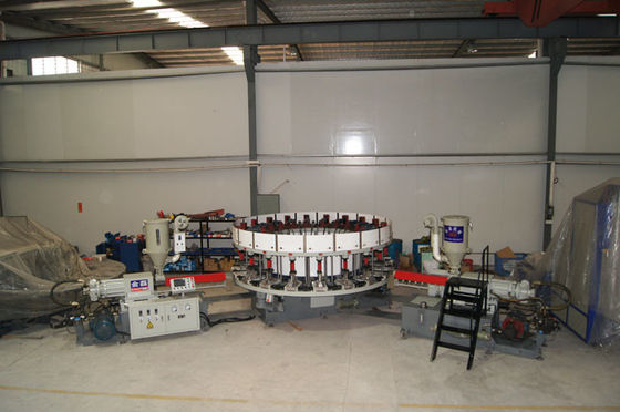 8.2*3.6*2.5m de Schoenen die van pvc tot Machine maken 20 Posten voor Thermoplastische Grondstoffen