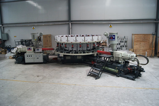 Ce-SGS 2-3 de Schoenen die van Arbeiderspvc Machine met Bovenleer het Duren/30-35kw/H maken