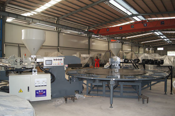 Automatische Veiligheidsschoen die Machine, pvc-de Enige Vorm maakt die van de Sportenschoen Machine maakt