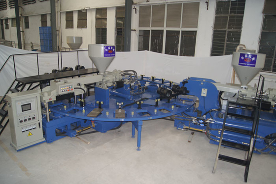 Dubbele Kleurentpu TPR Zool die Machines met 10/12/16/20/24/30 Posten maken
