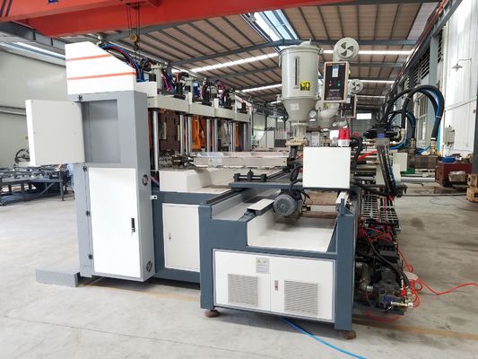 Statische Type Pu Schoenzool Making Machine 2 Stations 70-100 Paren/Uur