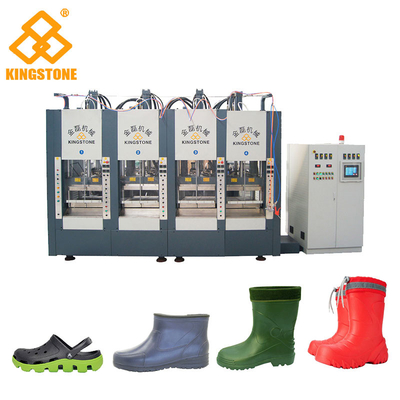 Servosysteem Plastic Schoenen die Machine voor EVA Foaming Slipper Sandals Shoes-Laarzen met 300-400 Parenuur maken