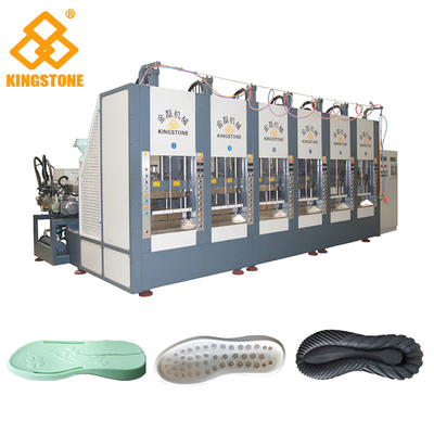 Één Kleur EVA Foamging Shoe/Pantoffels Sandals/Enige Injectie het Vormen Machine