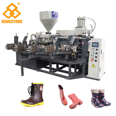 Van de Gomlaarzen van pvc Korte de Injectiemachine, Automatische Veiligheidsschoen die Machine maken