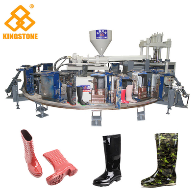 12 posten 1/2 de Injectie van de Kleurenlaars het Vormen Machine, Gumboots die Machine maken