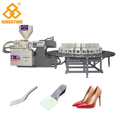 Direct Roterende Injectie het Vormen Machine voor Hoge Hiel/Midsole/pp-Binnenzool