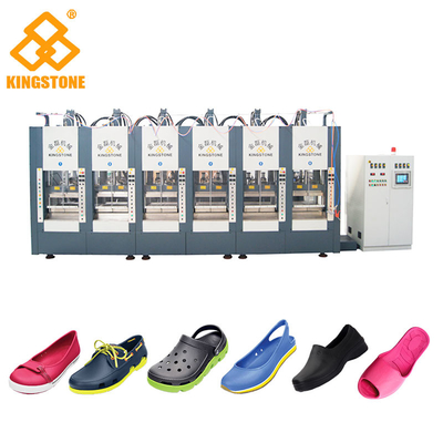 De automatische Schoenen die van de de Pantoffeltuin van EVA Machine met 6 Posten maken
