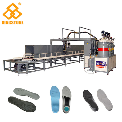 40 Posten Roterende Type Pu Gietende Machine voor Veiligheidsschoenen/PLC Controlesysteem