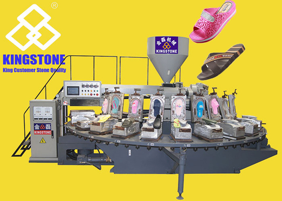 Plastic Dwarsbalk Chappal die tot Machine maakt Roterende Pantoffels die Machine maken