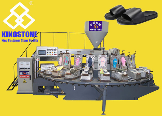 Plastic Pantoffel die de Slag tot Systeem maken van de Machinelucht Roterende Typemachine