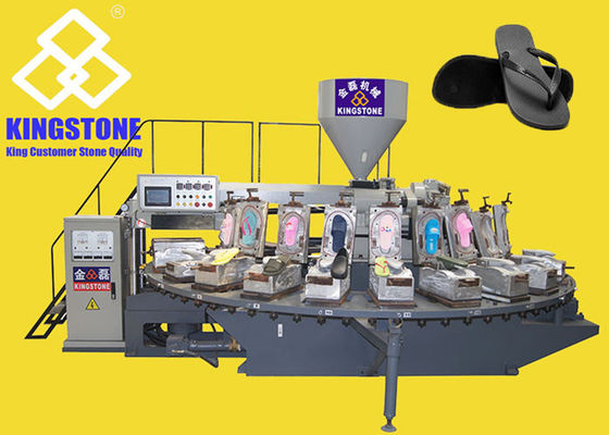 Plastic Pantoffel die Machine in Roterende het Afgietselmachine van de Lijstinjectie maken
