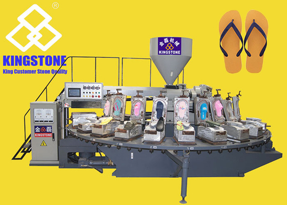 Plastic pvc-Luchtslag Rubberchappal Flip Flop Making Machine