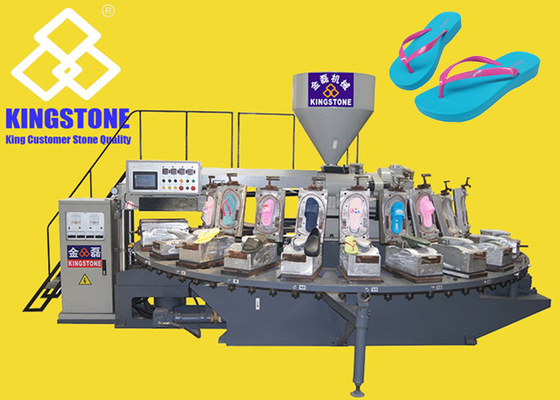De plastic lichte pvc-Rubberpantoffels die van de schoeninjectie machine maken