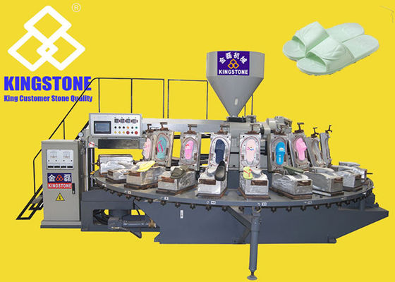 De roterende Machine van de de Lucht Blazende Injectie van pvc van de Lijst Enige Kleur