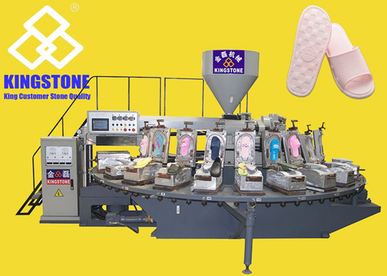 Roterende Lijstinjectie het Vormen Machine voor het Plastic Pantoffel Maken