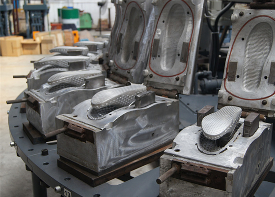 180 Paren/Uur PCU TPR Plastic Schoeneninjectie het Vormen Machine