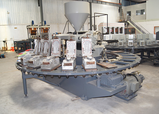 24 post 125 de Machine van het de Schoenafgietsel van Paren/Uur pvc