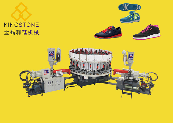 Kies/de Dubbele Schoenen van pvc van Kleurenzolen Makend Machine voor de Winterschoenen van Tennisschoenoutsoles uit