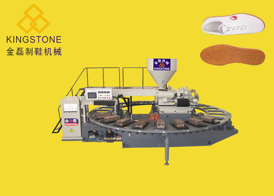 Volledige Automatische Roterende Enige het Maken van pvc Machine Enige Kleur Outsoles voor Sportschoenen