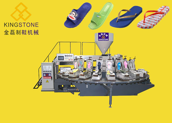 Automatische Plastic Flip Flop/Pantoffel/Sandelhout/Chappal-Injectie het Vormen Machine
