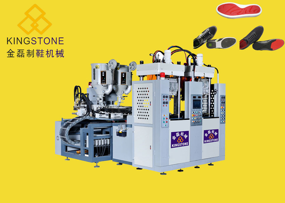 2/4 Postenpvc Outsole/Enige Injectie het Vormen Machine 220T