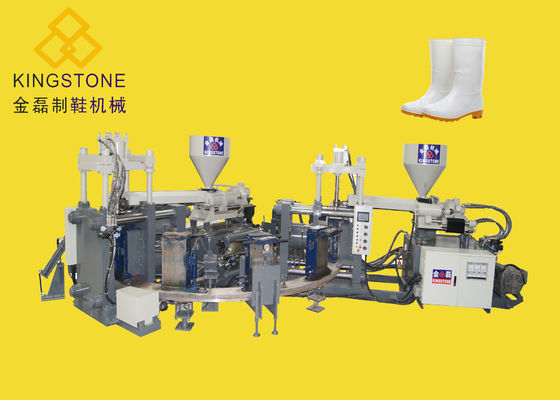 Thermoplastische Gumboots-de Machine Dubbele Kleur van het Injectieafgietsel