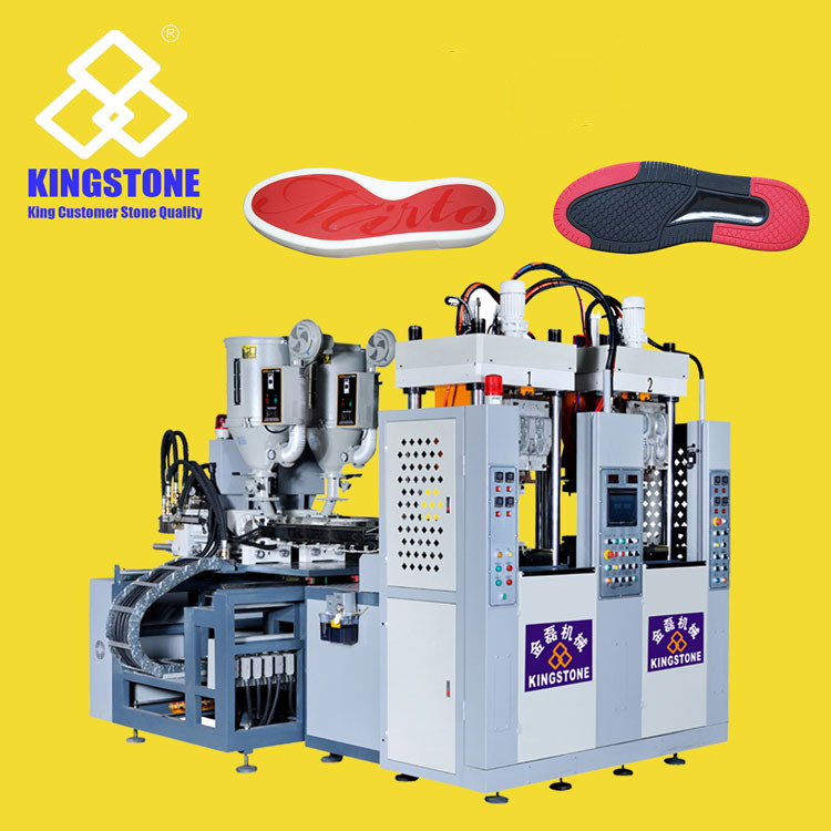2 / 4 de Schoen van de posteninjectie Rubber Enige het Maken Machine voor pvc van TPU TPR