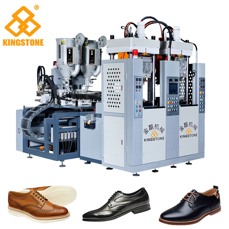 De Schoenen Enige Injectie van het mensenleer het Vormen Machine, 2 Kleuren TPR Enige het Maken Machine