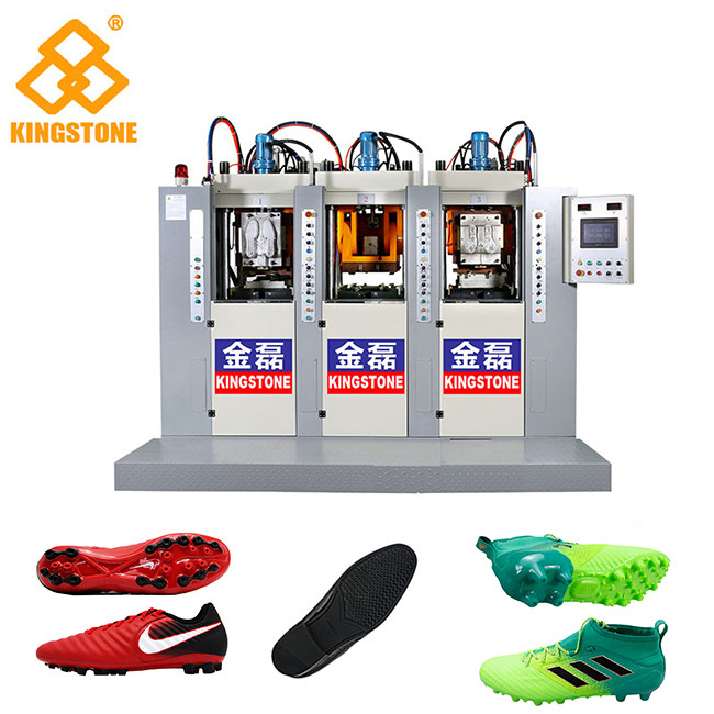 3 posten 6 Injecteurstpu Voetbal Enige het Maken Machine 70-100 Paren per Uur