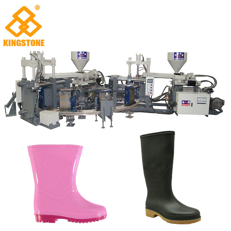 Laars die van de drie Kleuren de Volledige Plastic Regen Machine voor de Grondstof van pvc/van TPR maken