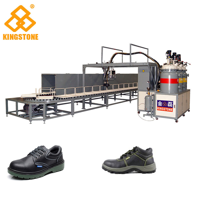 2 van de Waarborgpu Gietende jaar Machine 1/2/3 Kleuren voor Veiligheidsschoenen/Schoenen beklimmen die
