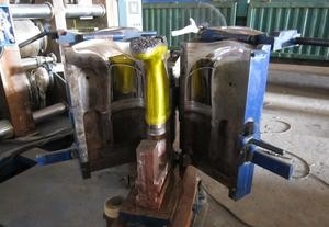 Het mono de Injectie van Twee Kleurenpvc Vormen voor 40cm Hoogtelaars, pvc-Schoen het Vormen