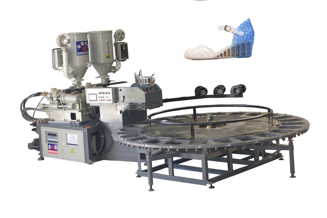 De dubbele Zool die van Dichtheidspvc RT TPU Tpr Machines voor Leerschoenen/maken 5*3*2m