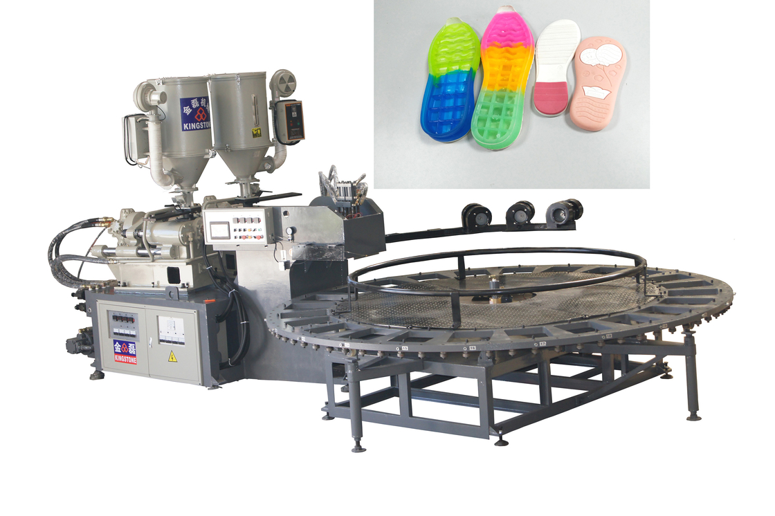 Automatische Enige/Dubbele Kleurenschoen Enige het Maken Machine Twee Dichtheid