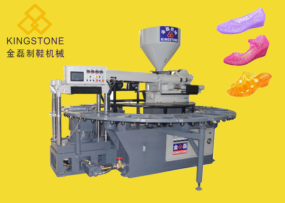 Dames PVC schoenen maken machine