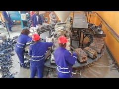 Plastic PVC air blowing slippers sandal shoes making machine